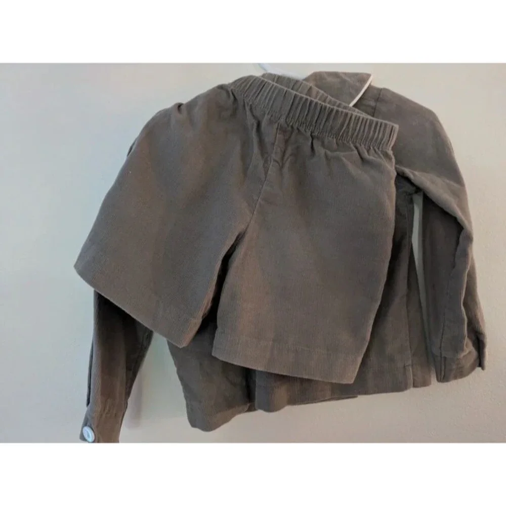 Abielle Baby Boy Corduroy Set ~ 12 mo